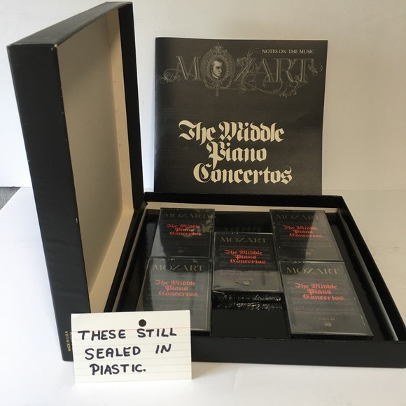 VTG. MOZART CASSETTE TAPES & BOOKS SET 25 tapes - Picture 10 of 15